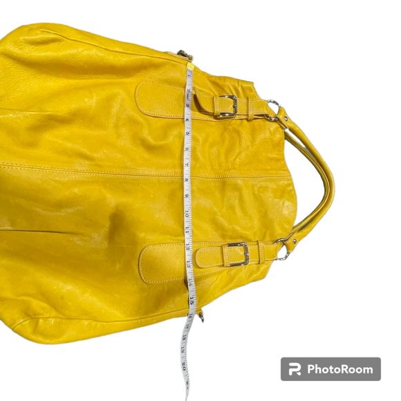 Italian Leather Tote Shoulder Strap Large Handbag Bought and Made in Italy - Picture 4 of 16